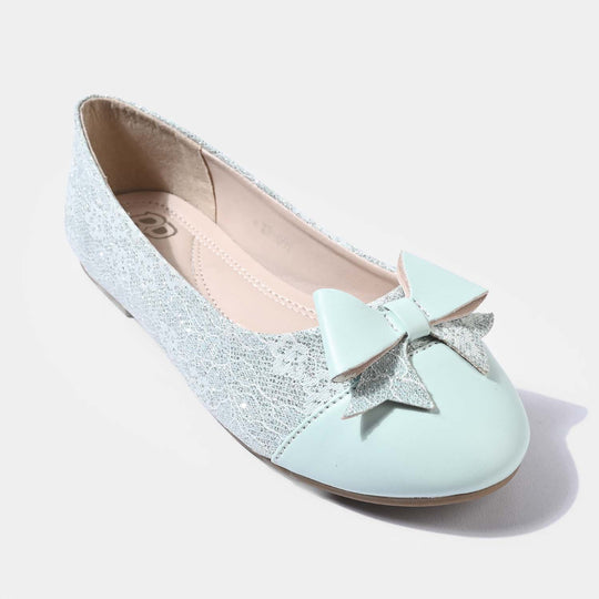 Girls Pumps ZP-099-Sea.Green