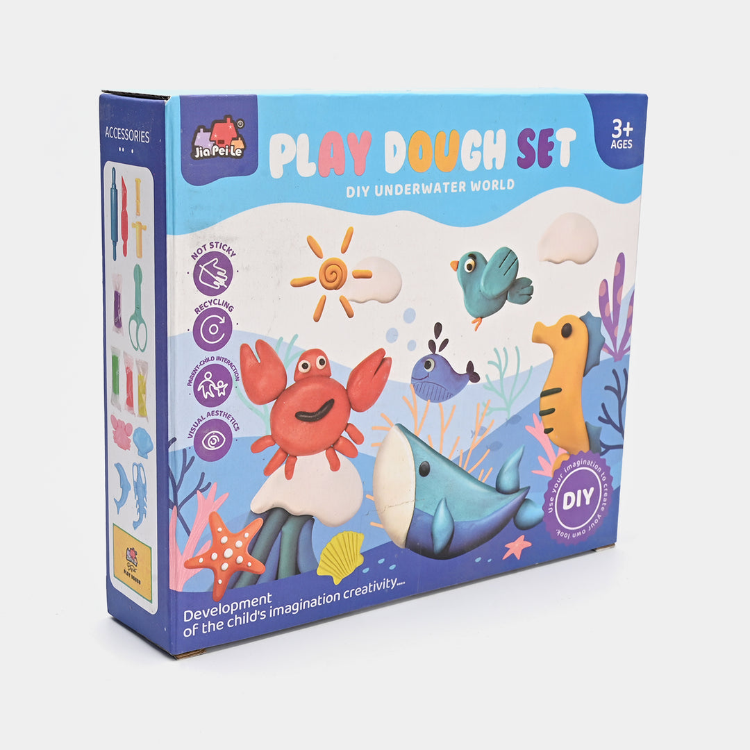 Marine Animal Color Clay Set For Kids