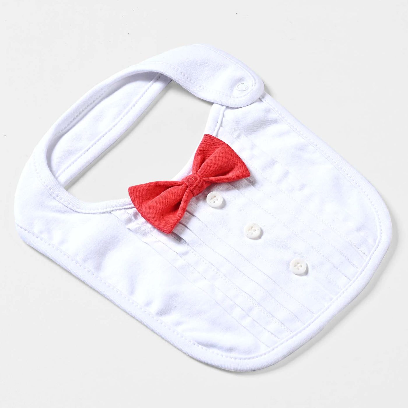 Bibs Tuxedo-White