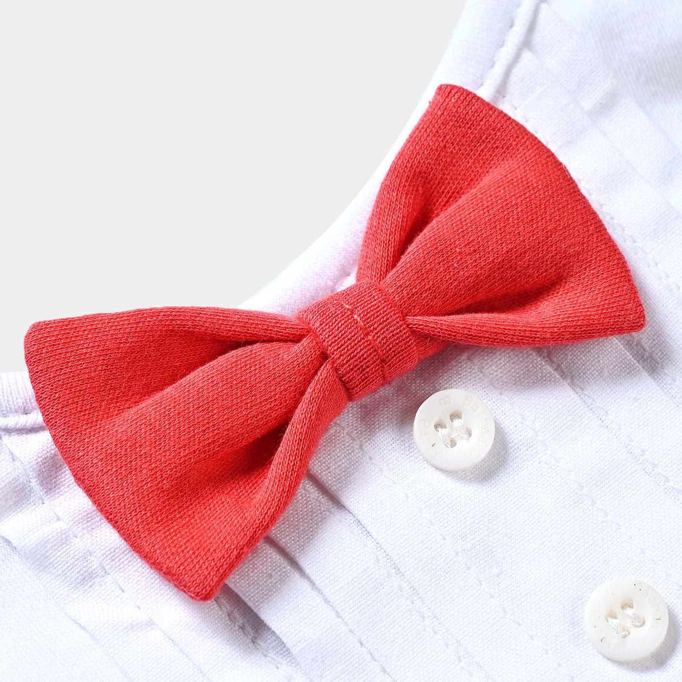 Bibs Tuxedo-White