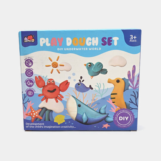 Marine Animal Color Clay Set For Kids