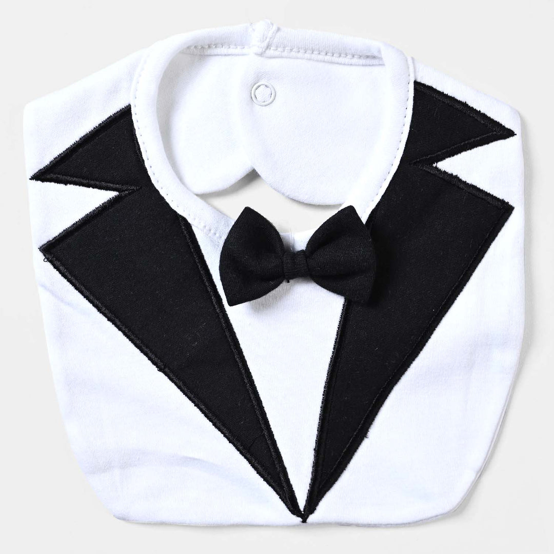 Bibs Black Coat-White