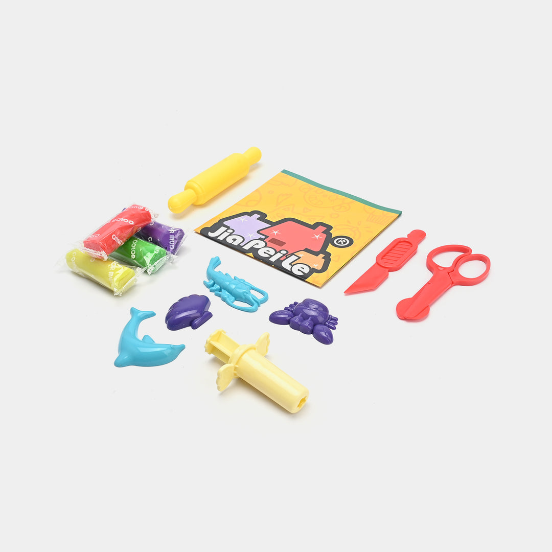 Marine Animal Color Clay Set For Kids