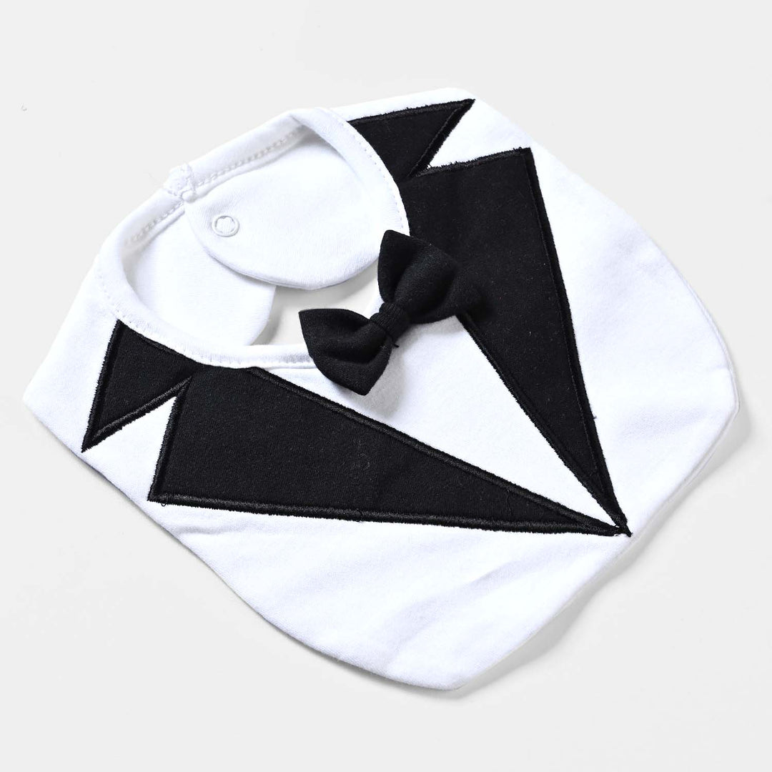 Bibs Black Coat-White