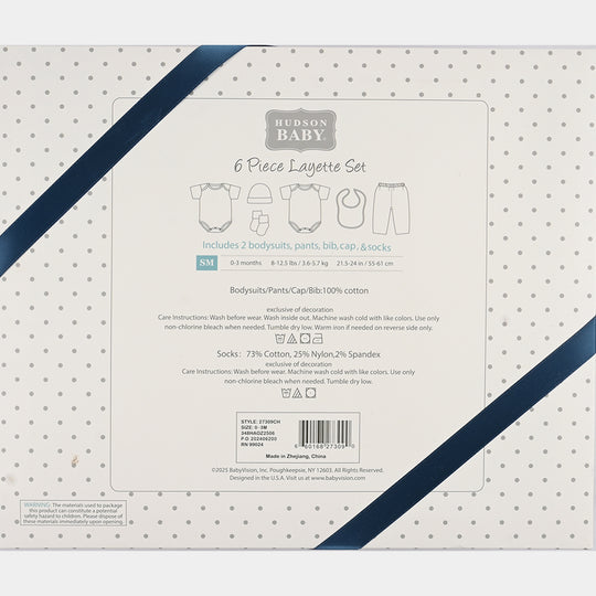 Newborn Clothing Starter Set (Pack of 6) - Green