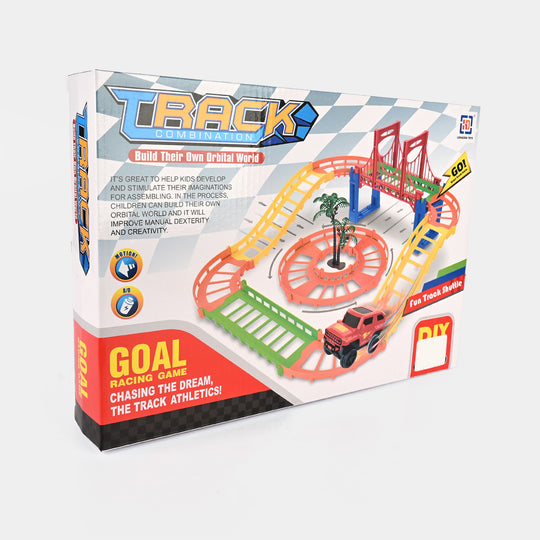 Electric Toy Car Race Track Set