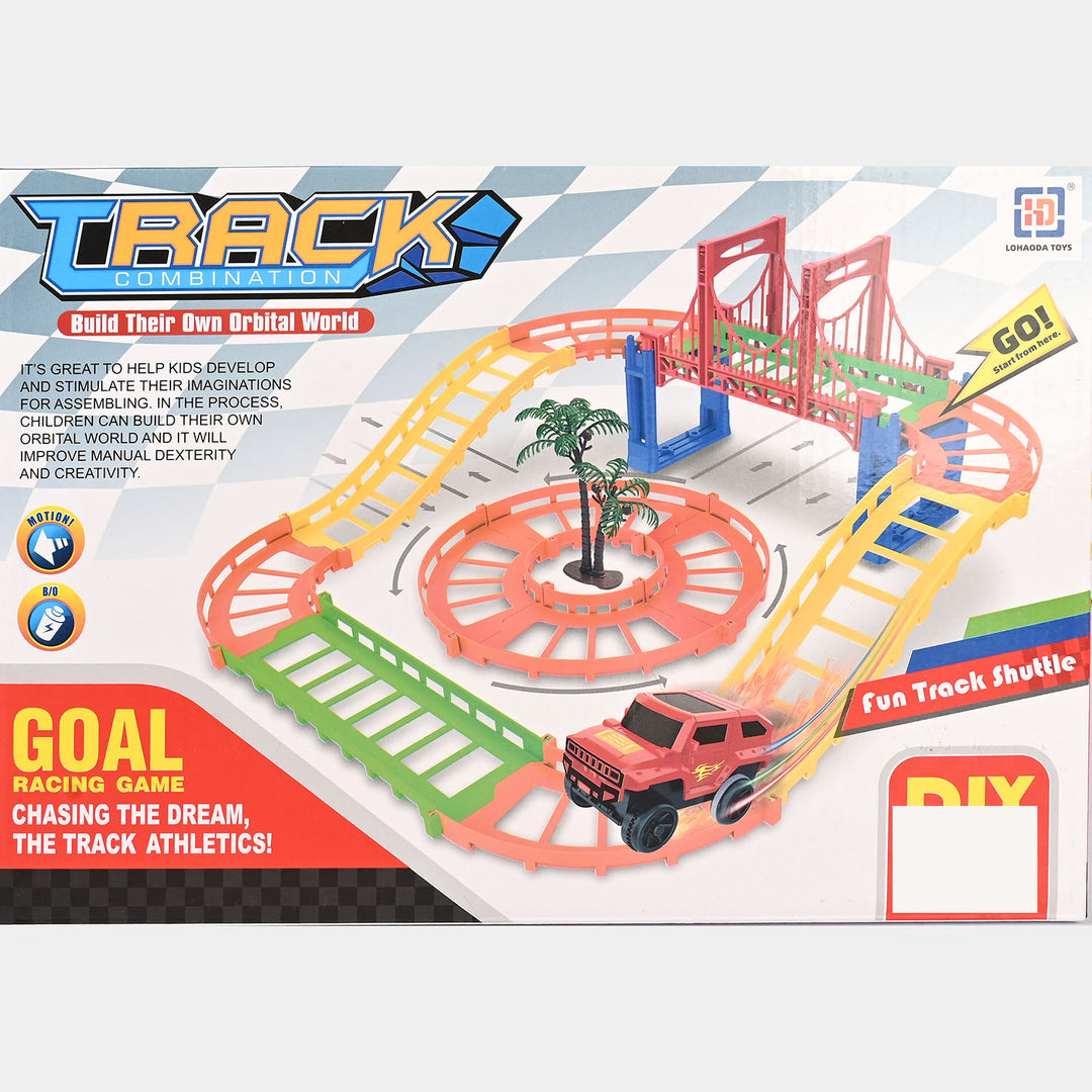Electric Toy Car Race Track Set