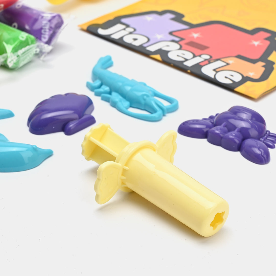 Marine Animal Color Clay Set For Kids