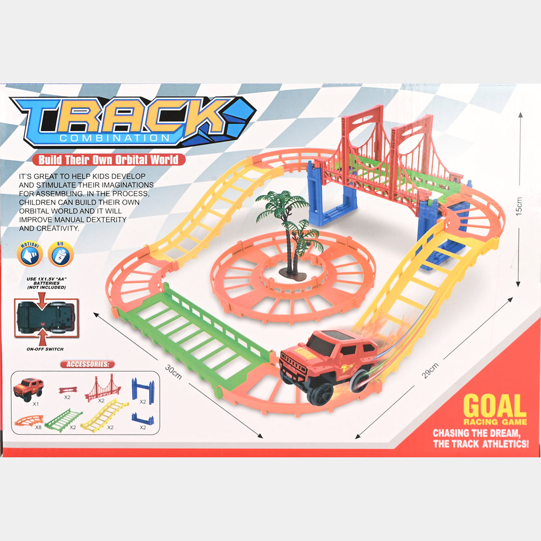 Electric Toy Car Race Track Set