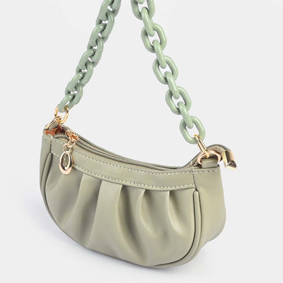 Mini Pleated Handbag For Girls