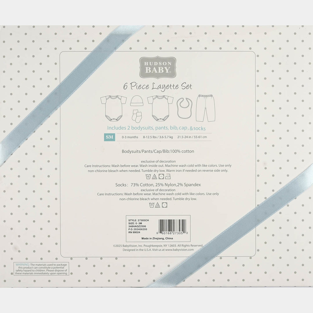 New Born Clothing Stater Set Pack of 6 - White