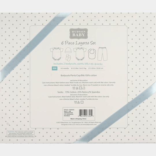 New Born Clothing Stater Set Pack of 6 - White