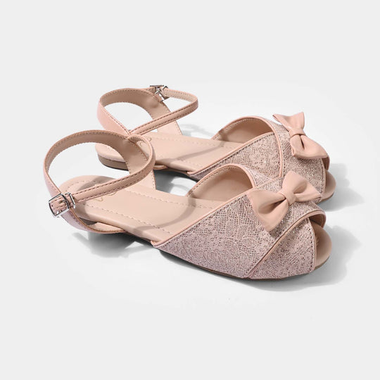 Girls Sandal BS-010-Peach