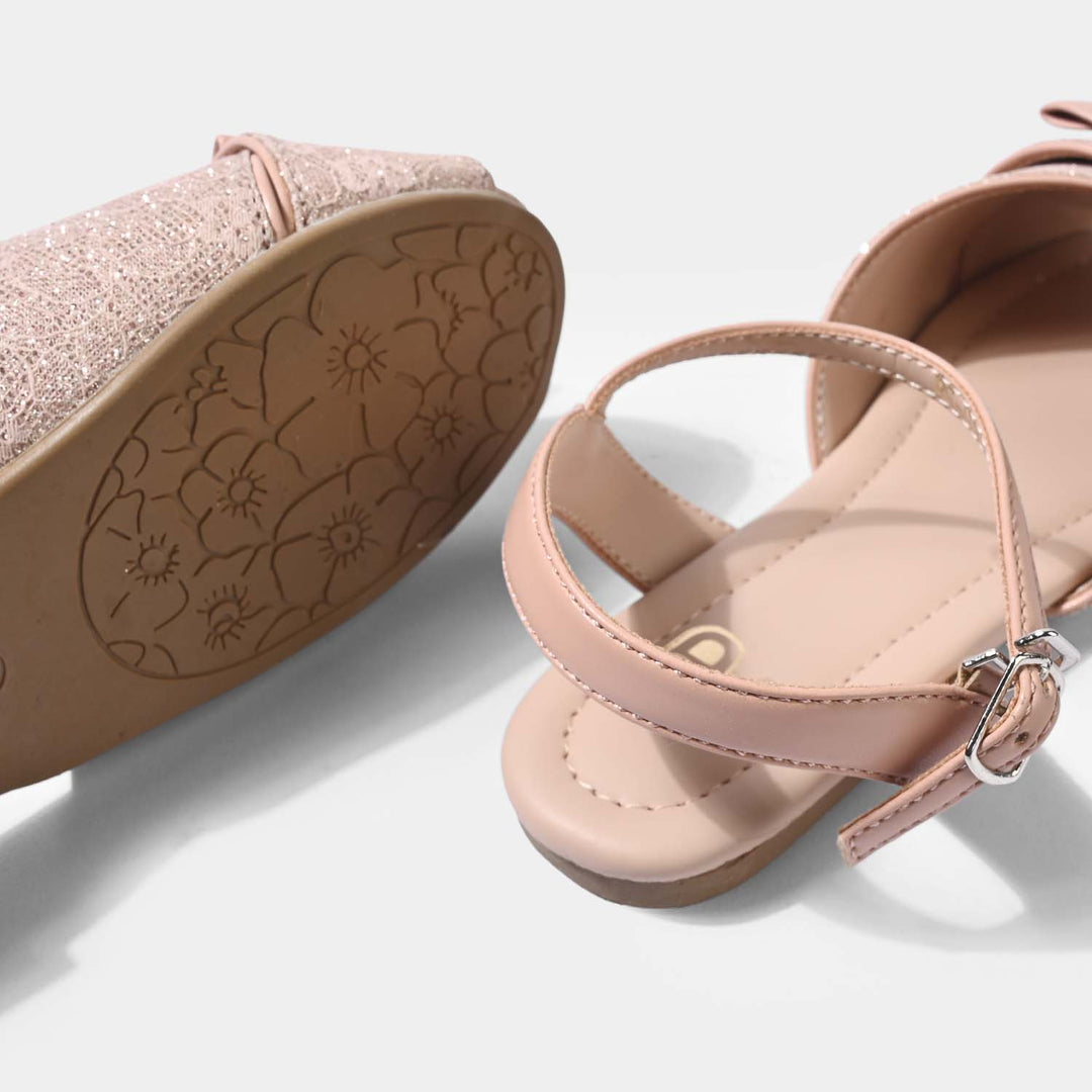 Girls Sandal BS-010-Peach