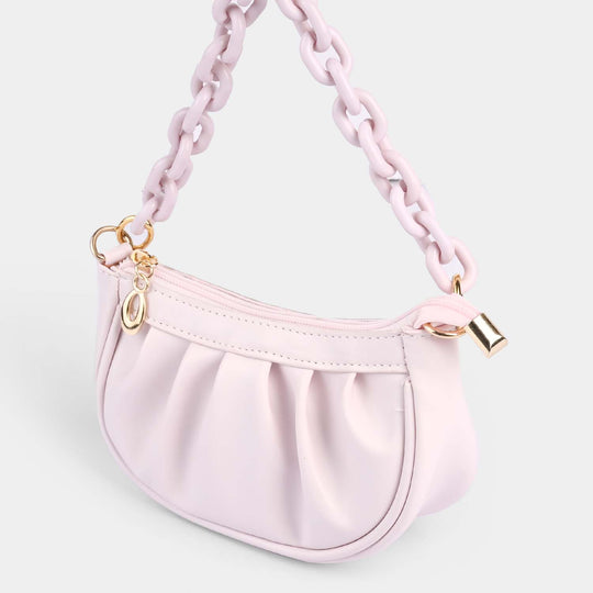 Mini Pleated Handbag For Girls