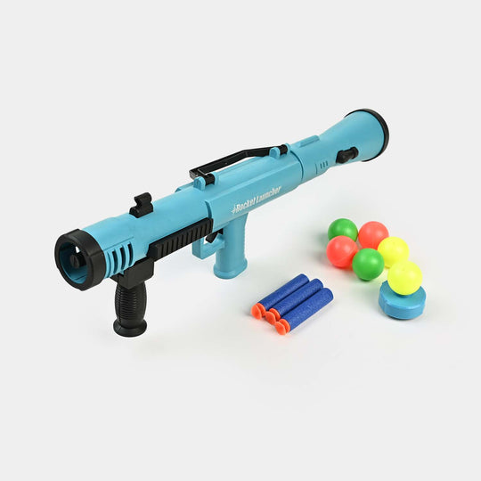 Ball & Soft Dart Target Launcher For Kids