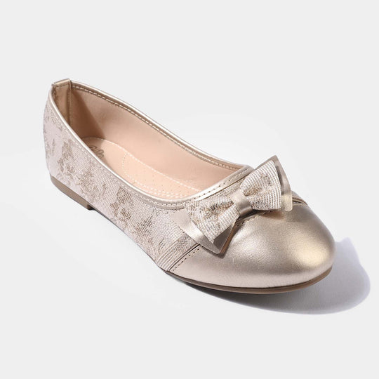 Girls Pumps 11-121-BEIGE