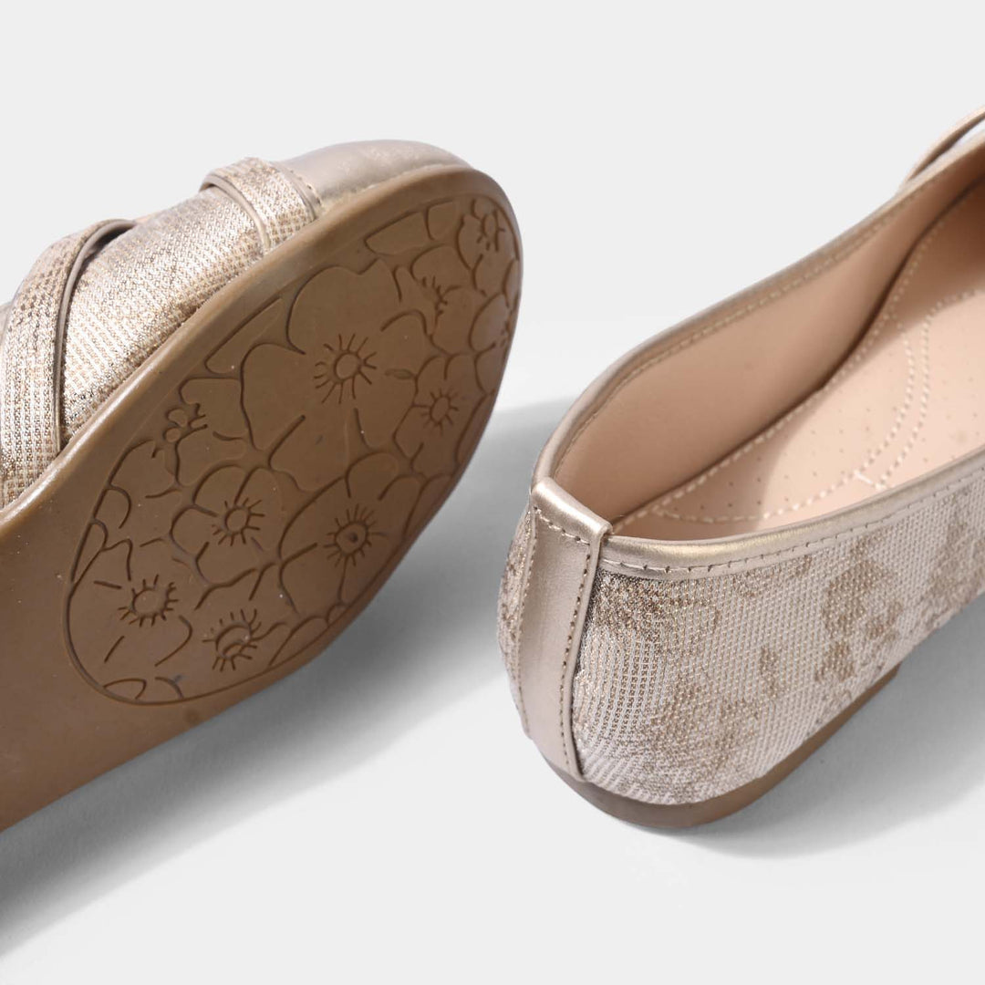 Girls Pumps 11-121-BEIGE