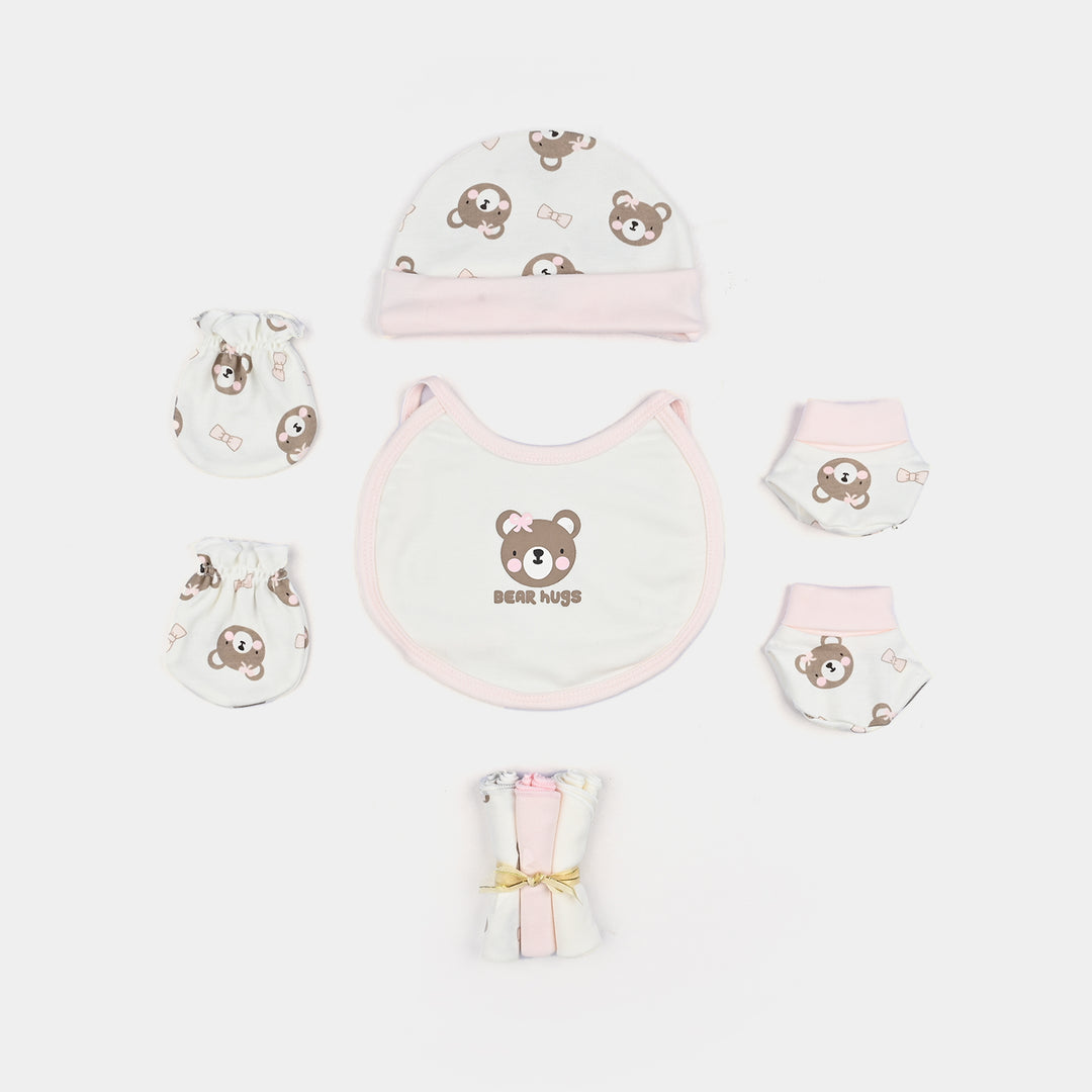 Infant Girls Cotton Gift Set | 10Pcs