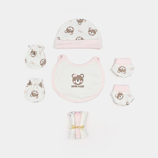 Infant Girls Cotton Gift Set | 10Pcs