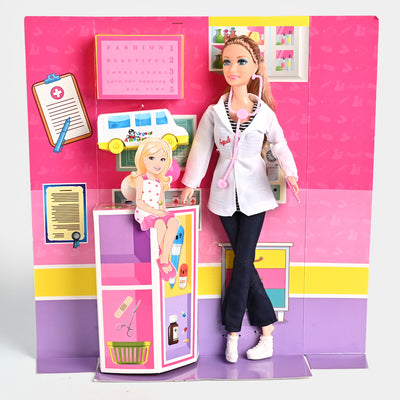 Cute Fashion Doll Play Set For Girls