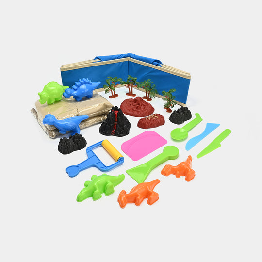 Dinosaur Space Sand Scenery Set