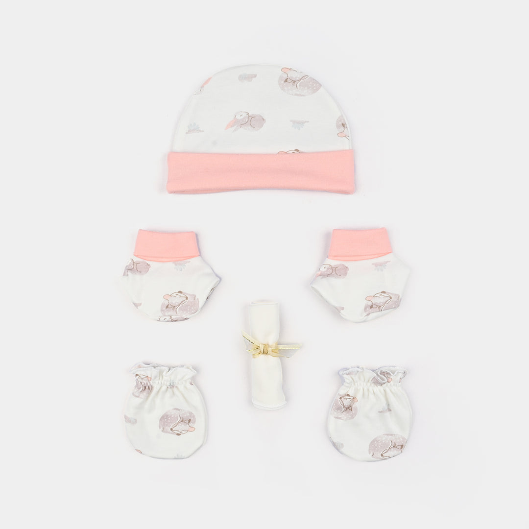 Infant Girls Cotton Gift Set | 5Pcs