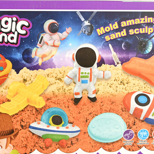 Kids Funny Space Sand Pretend Colored Clay