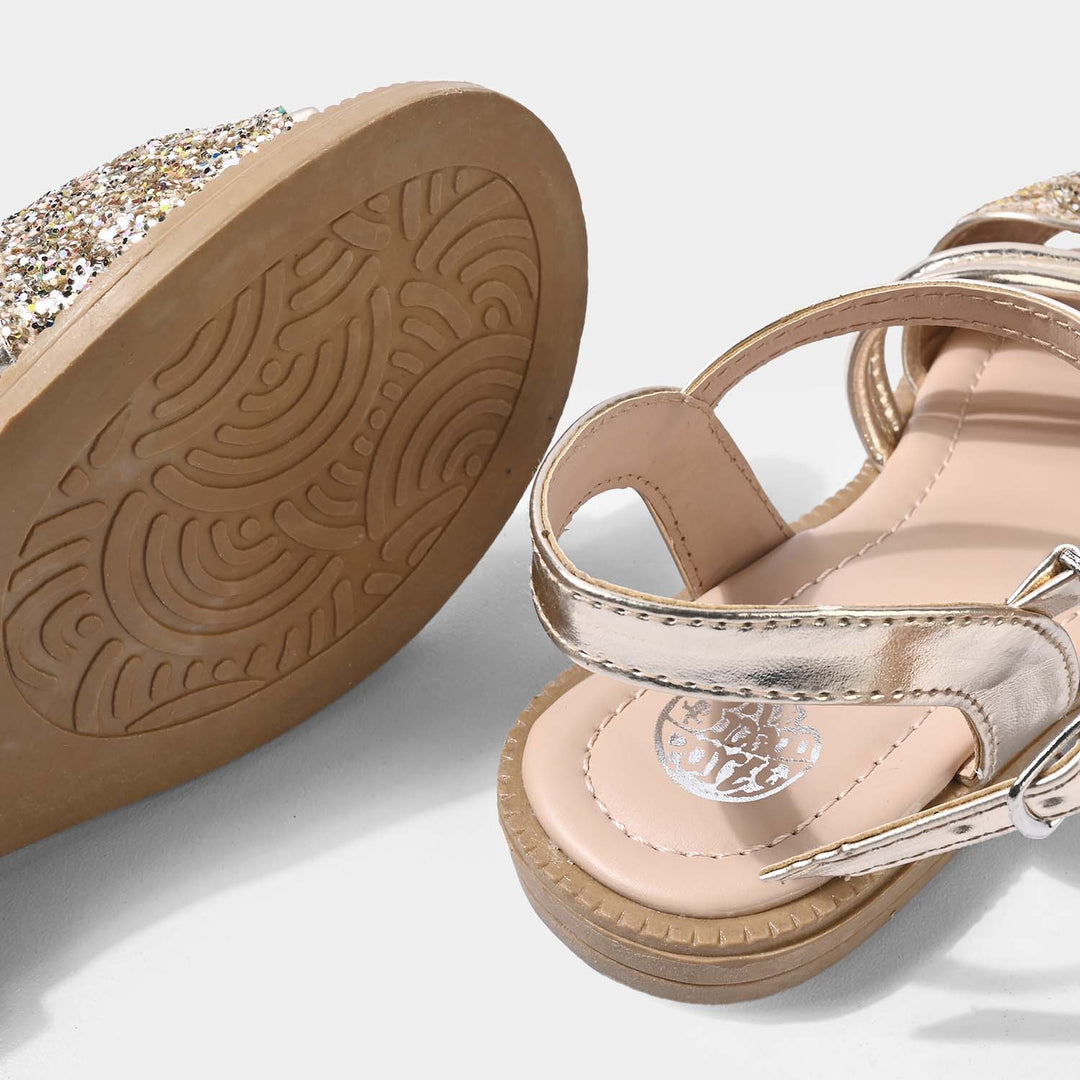 Girls Sandal 456-116-GOLDEN
