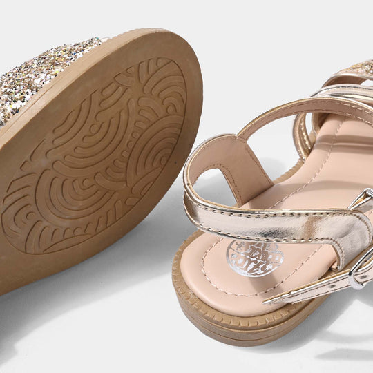 Girls Sandal 456-116-GOLDEN