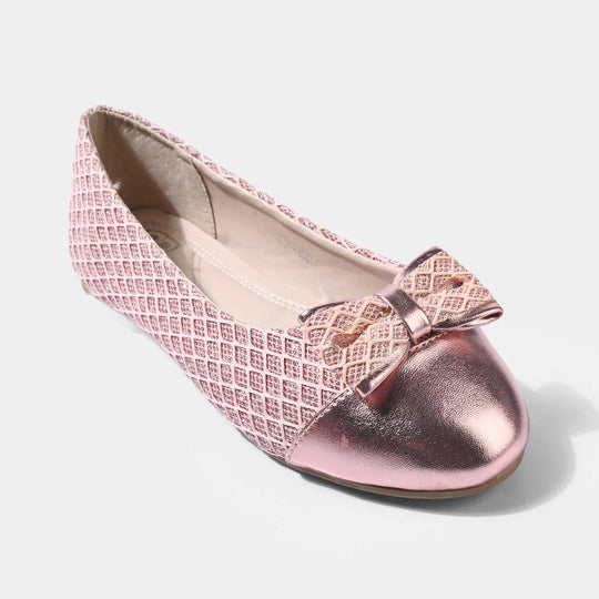 Girls Pumps ZP-102-CHAMPAGNE