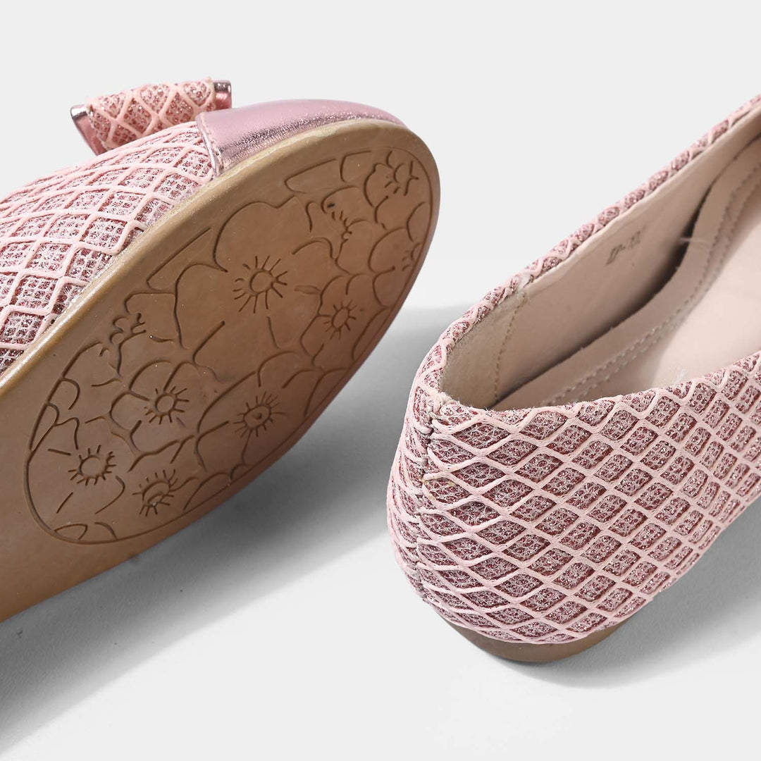 Girls Pumps ZP-102-CHAMPAGNE