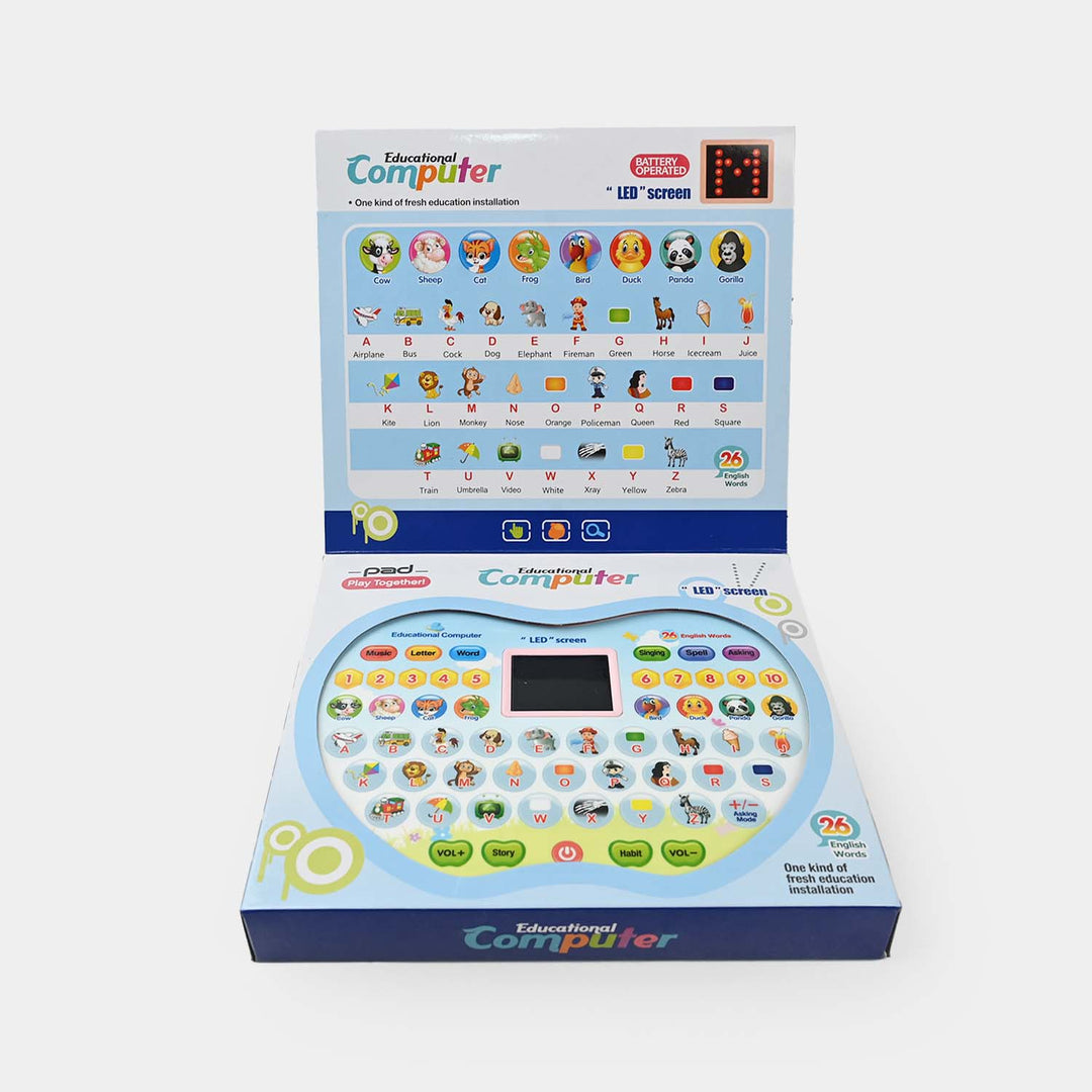Kids Educational Learning Machine Toy With Led Lights