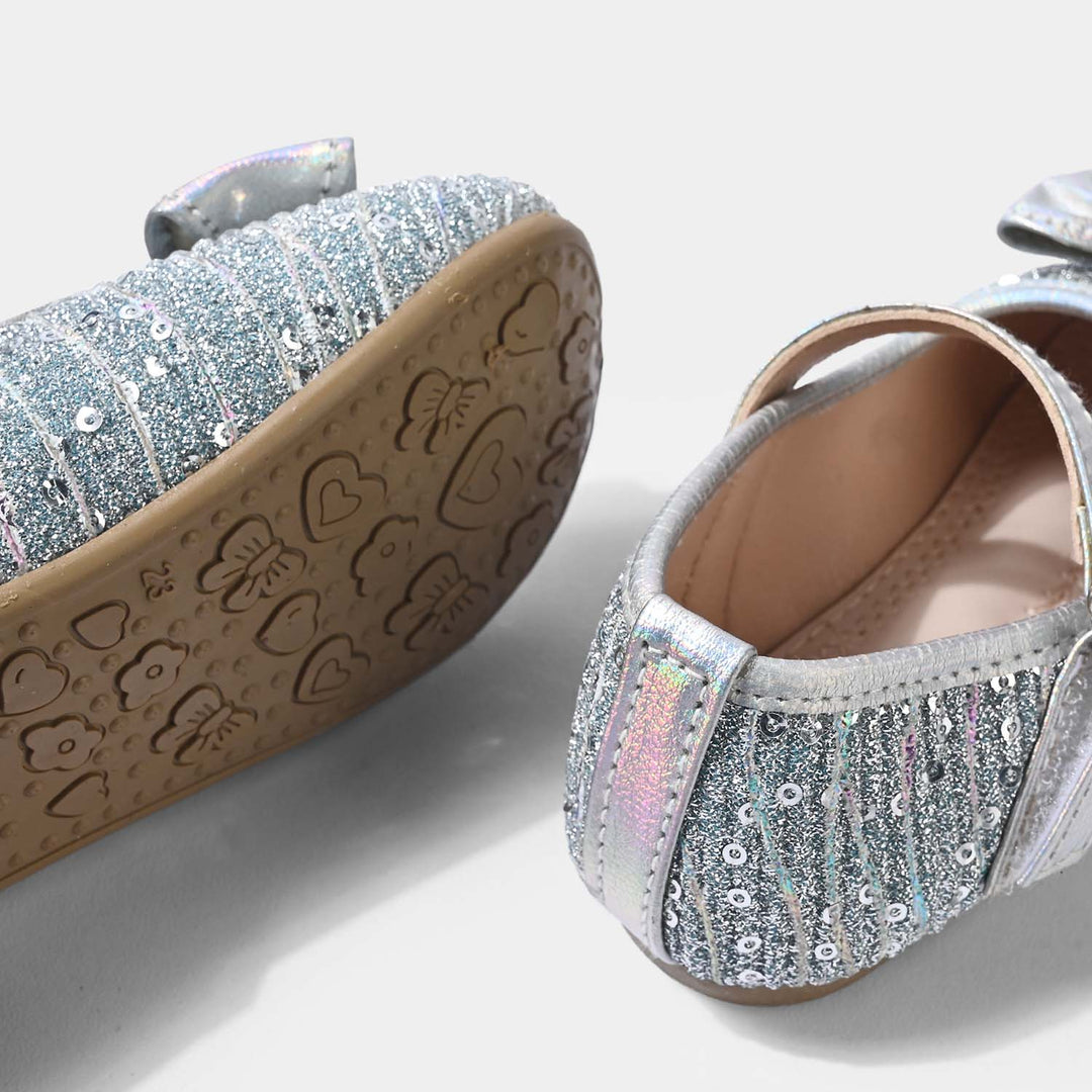 Girls Pumps 1352-Blue