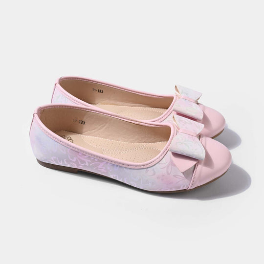 Girls Pumps 11-133-Pink