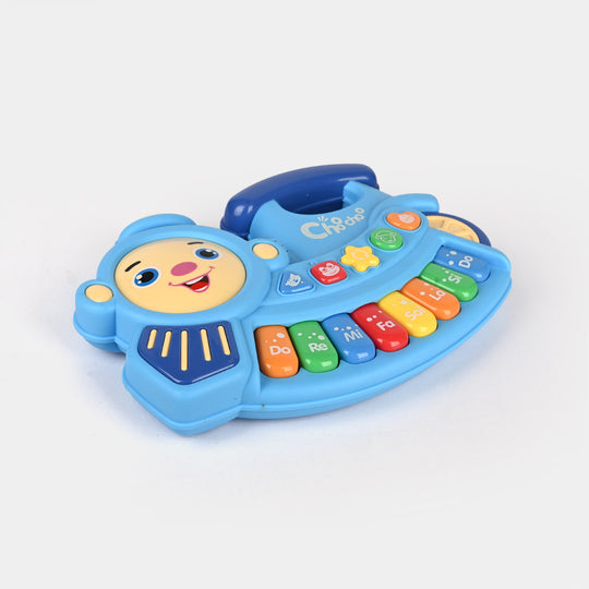 Cartoon Electronic Piano – Interactive Animal Keyboard piano with Lights, Music Toy