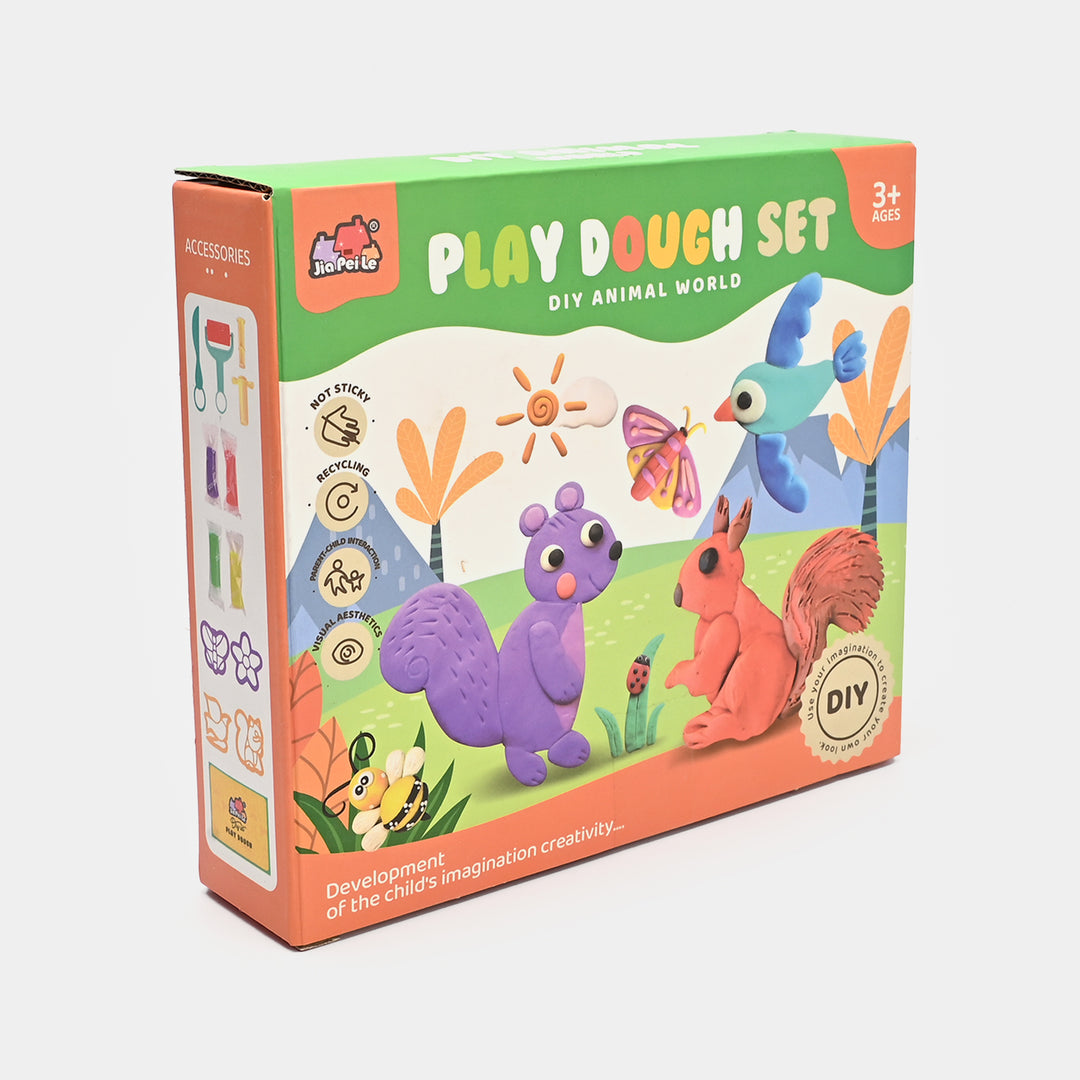 Animal Color Clay Set For Kids