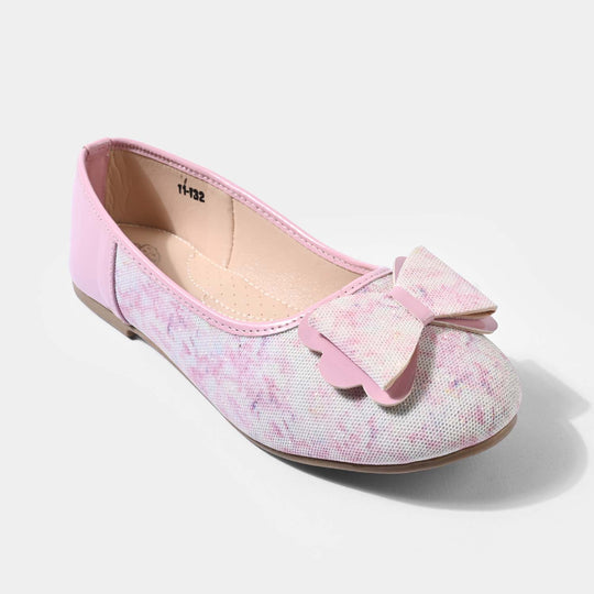 Girls Pumps 11-132-Pink