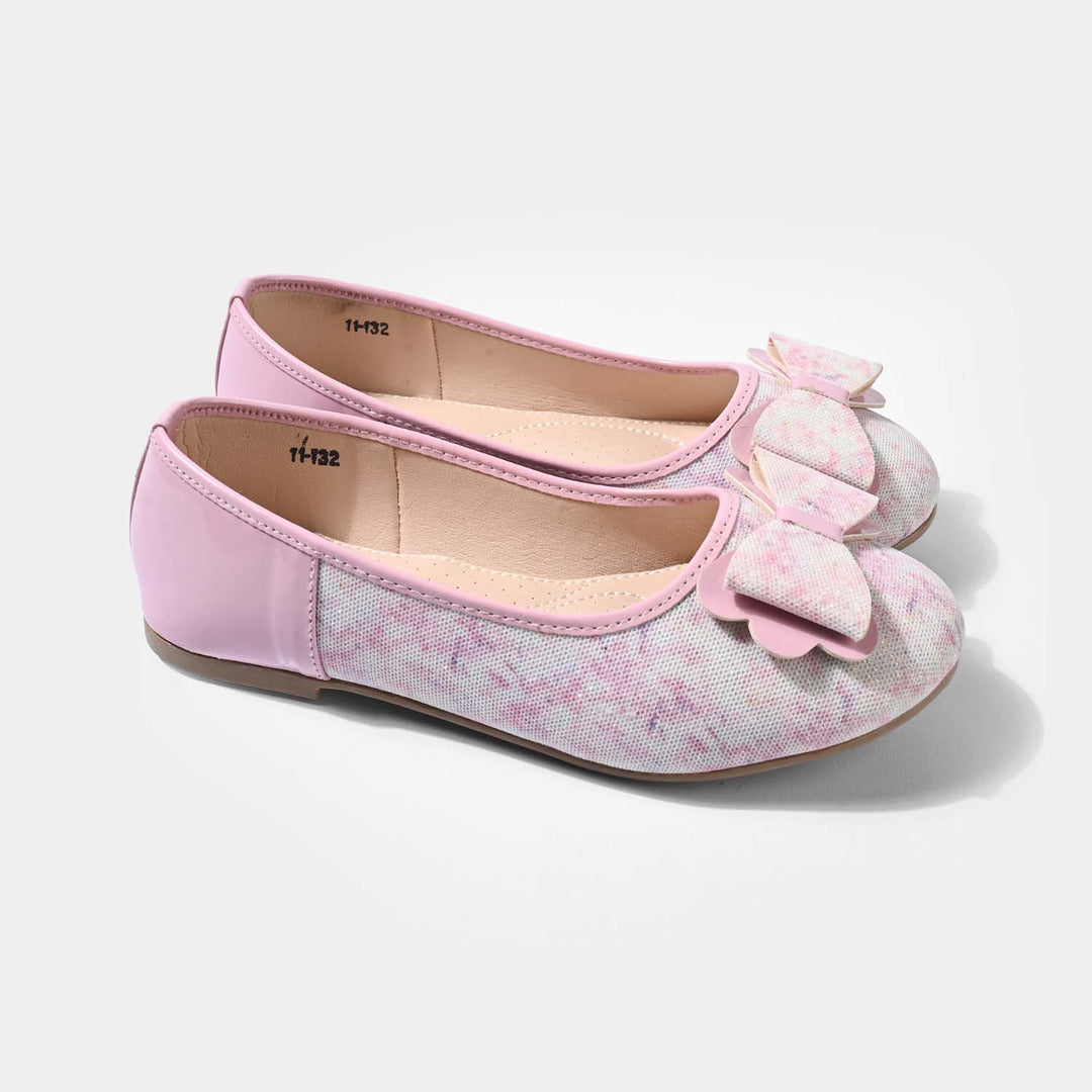 Girls Pumps 11-132-Pink