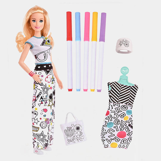 Fashion Doll Play Set For Girls