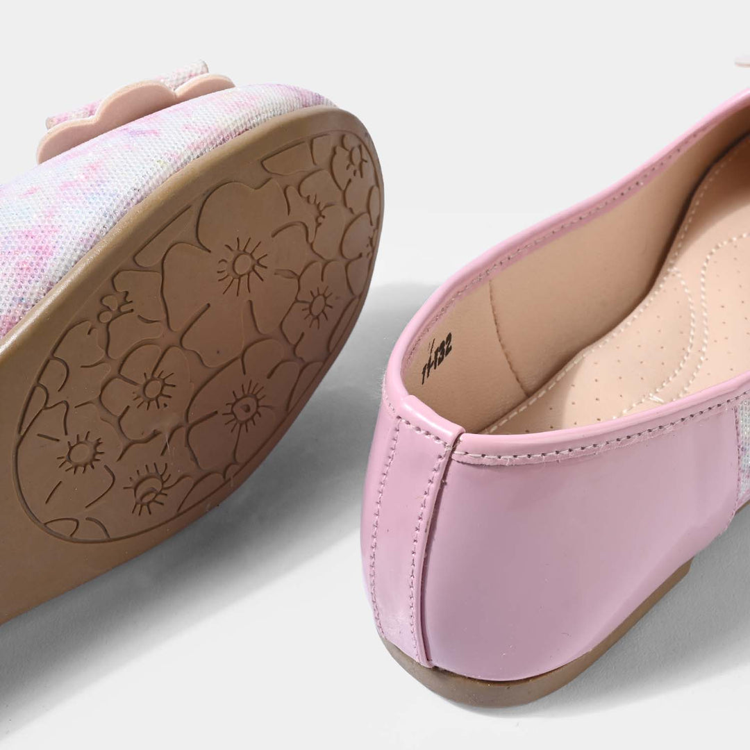 Girls Pumps 11-132-Pink