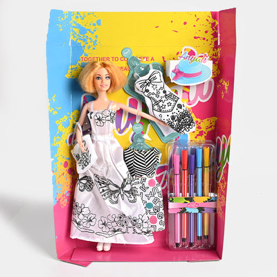 Fashion Doll Play Set For Girls