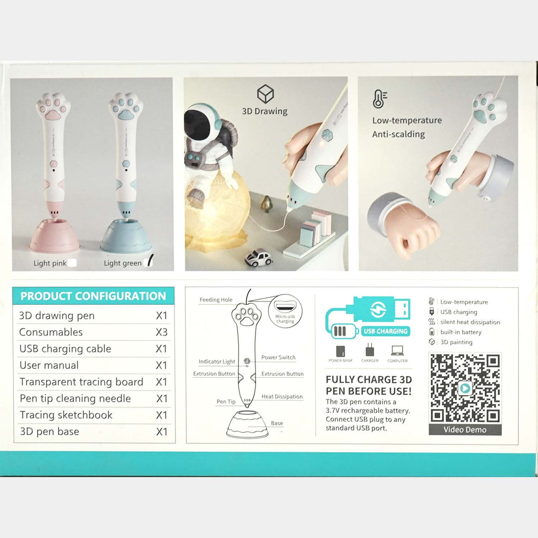 3D Drawing Pen For Kids