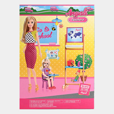 Cute Fashion Doll Play Set For Girls