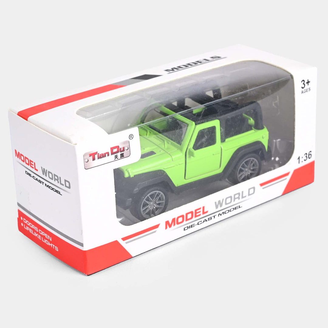 Die-Cast Model Car For Kids