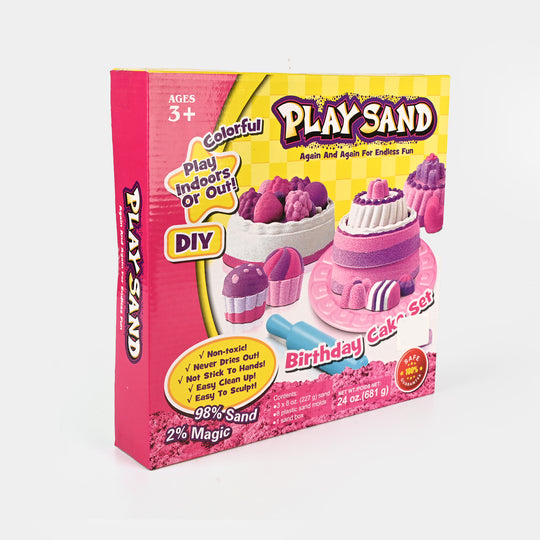 Play Sand Birthday Cake Set