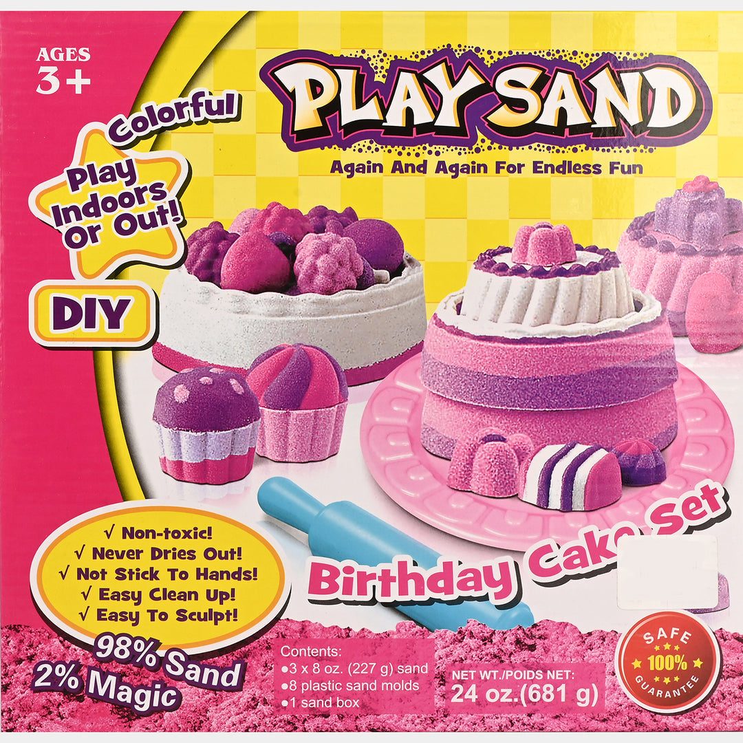 Play Sand Birthday Cake Set