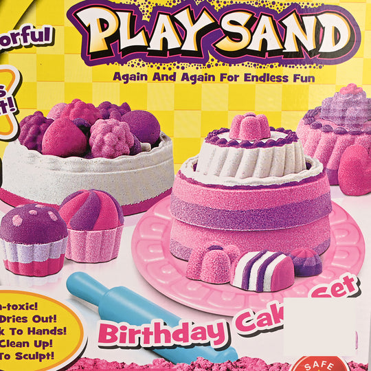 Play Sand Birthday Cake Set