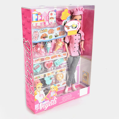 Ice Cream Fashion Doll Play Set For Kids