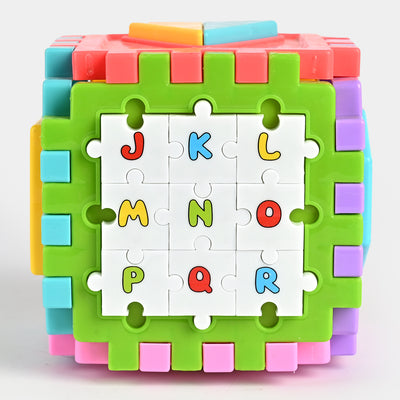 Puzzle Shape Blocks For Kids